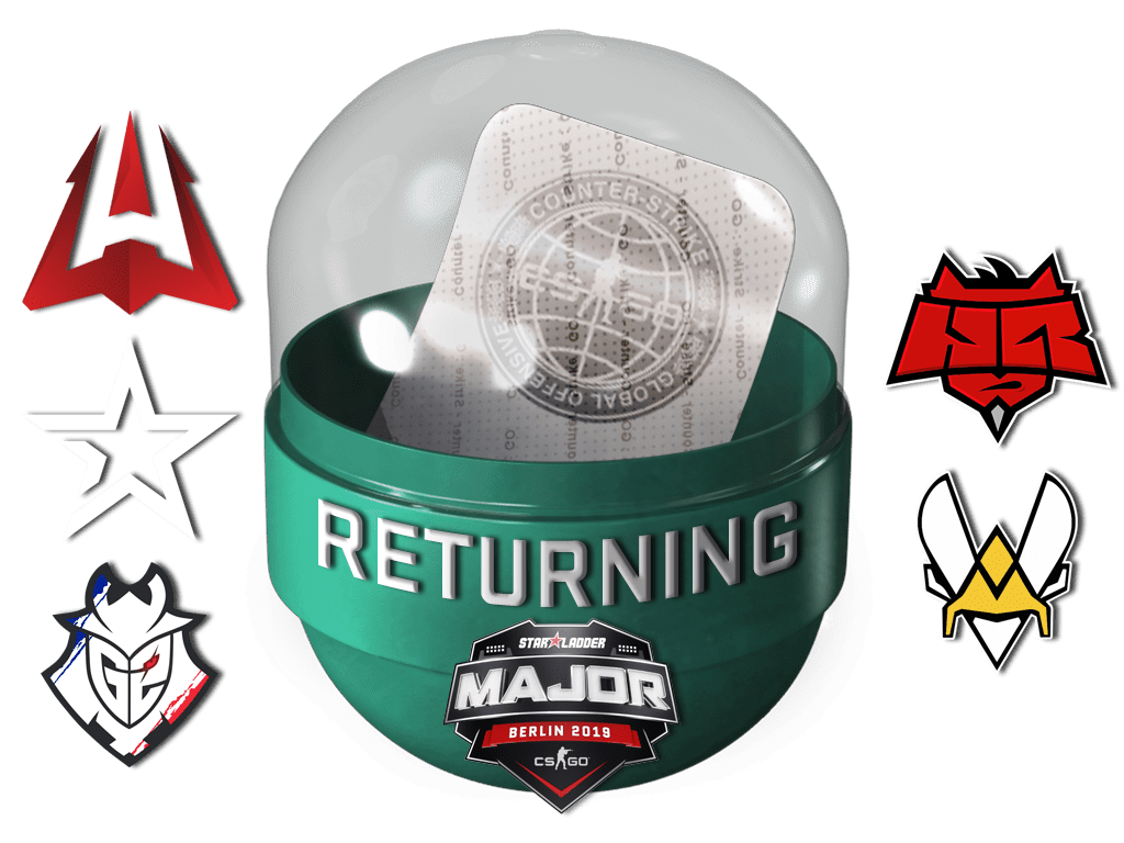 Berlin 2019 Returning Challengers (Holo-Foil) CS2 sticker capsule to open