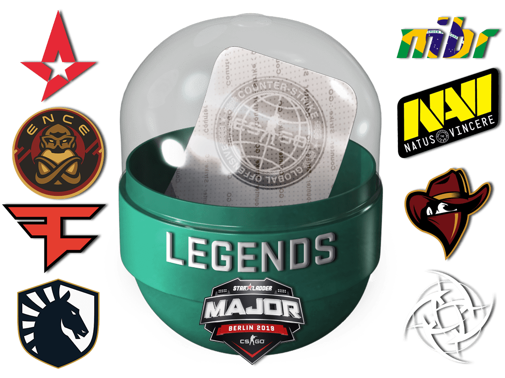 Berlin 2019 Legends (Holo-Foil) CS2 sticker capsule to open