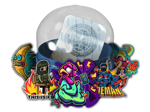 2021 Community Sticker Capsule CS2 sticker capsule to open