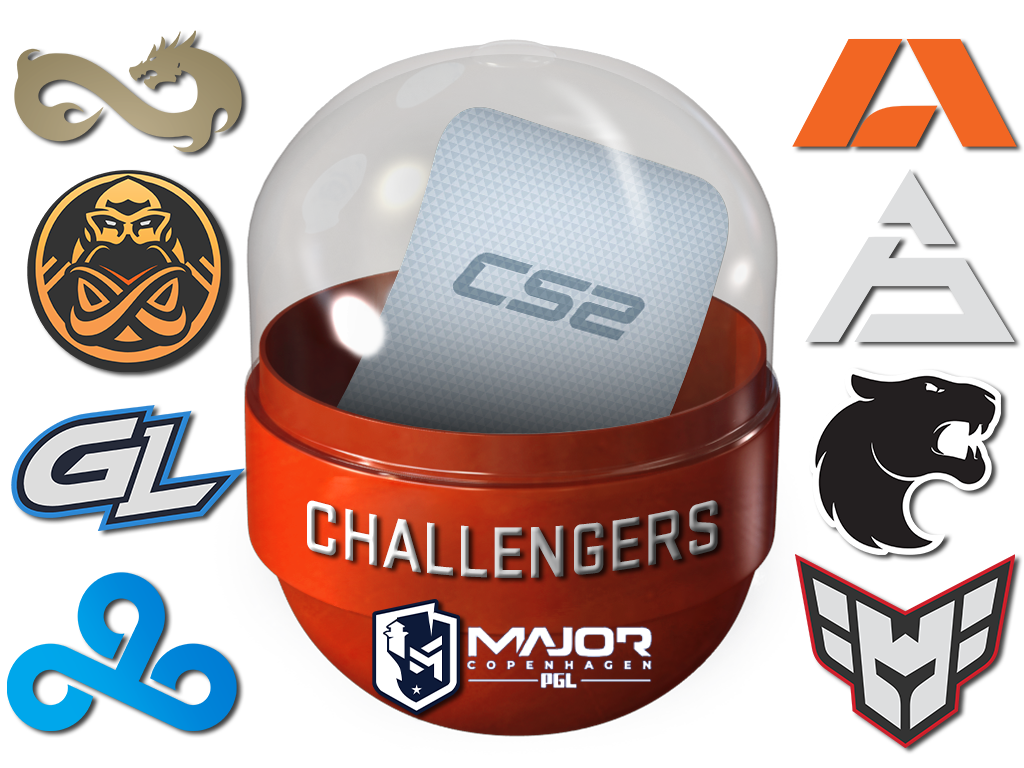 Copenhagen 2024 Challengers Sticker Capsule CS2 sticker capsule to open