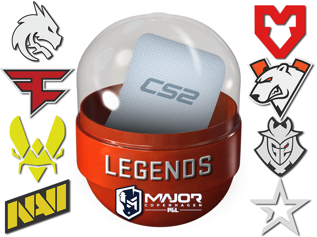 Copenhagen 2024 Legends Sticker Capsule CS2 sticker capsule to open
