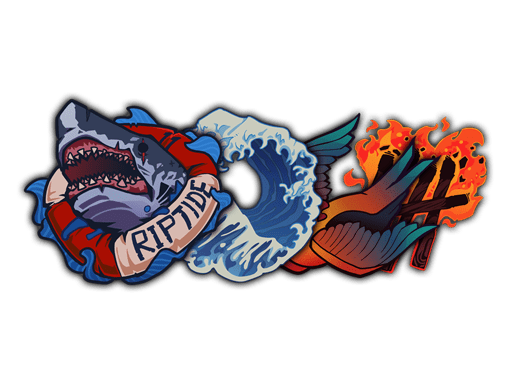Operation Riptide Sticker Collection CS2 sticker capsule to open