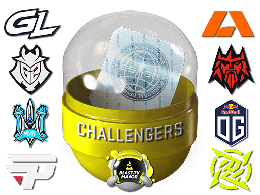 Paris 2023 Challengers Sticker Capsule CS2 sticker capsule to open