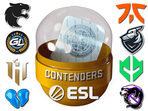 Rio 2022 Contenders Sticker Capsule CS2 sticker capsule to open