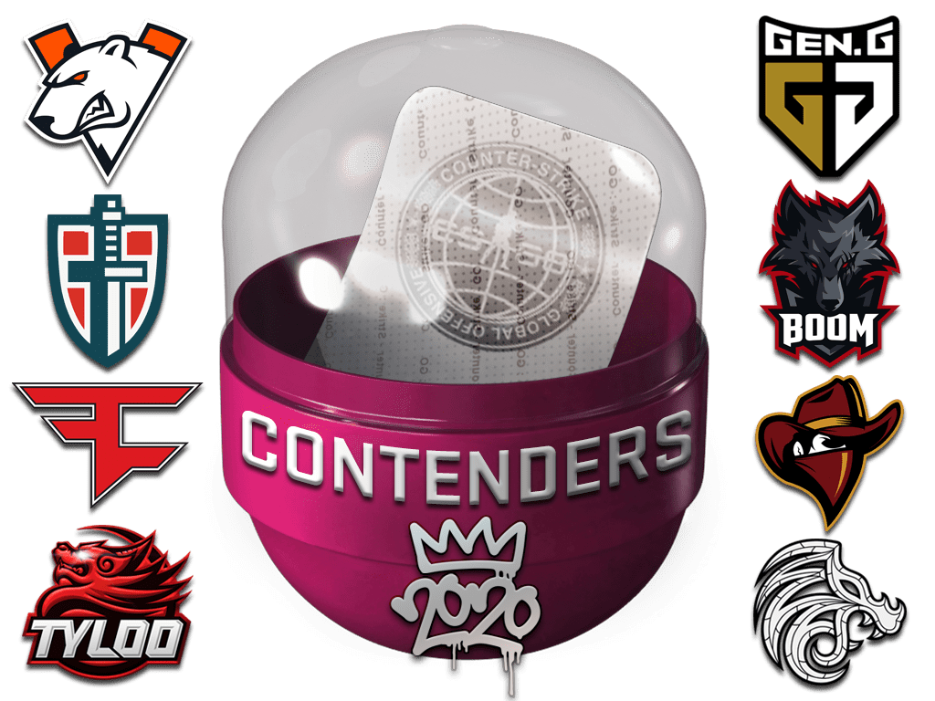 2020 RMR Contenders CS2 sticker capsule to open