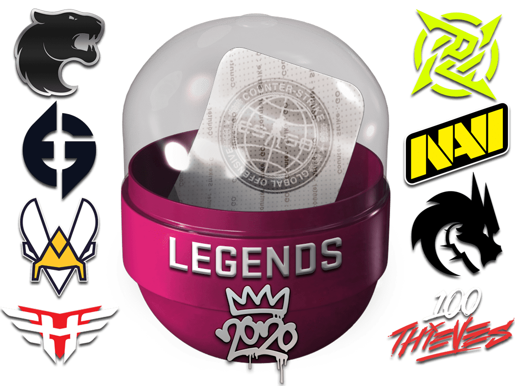 2020 RMR Legends CS2 sticker capsule to open
