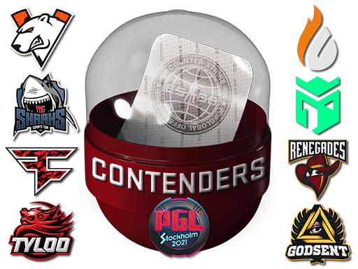 Stockholm 2021 Contenders Sticker Capsule CS2 sticker capsule to open