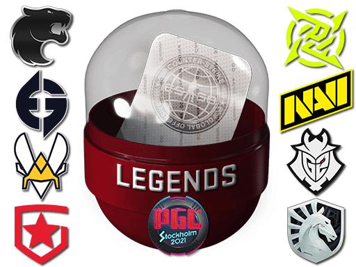 Stockholm 2021 Legends Sticker Capsule CS2 sticker capsule to open