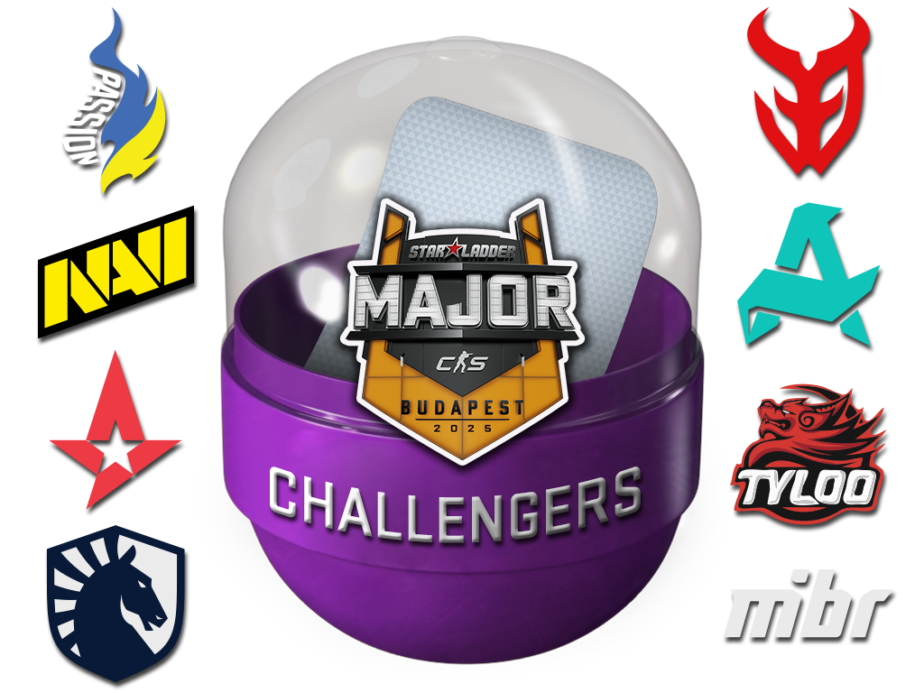 Budapest 2025 Challengers Sticker Capsule CS2 sticker capsule to open