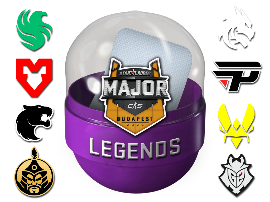Budapest 2025 Legends Sticker Capsule CS2 sticker capsule to open