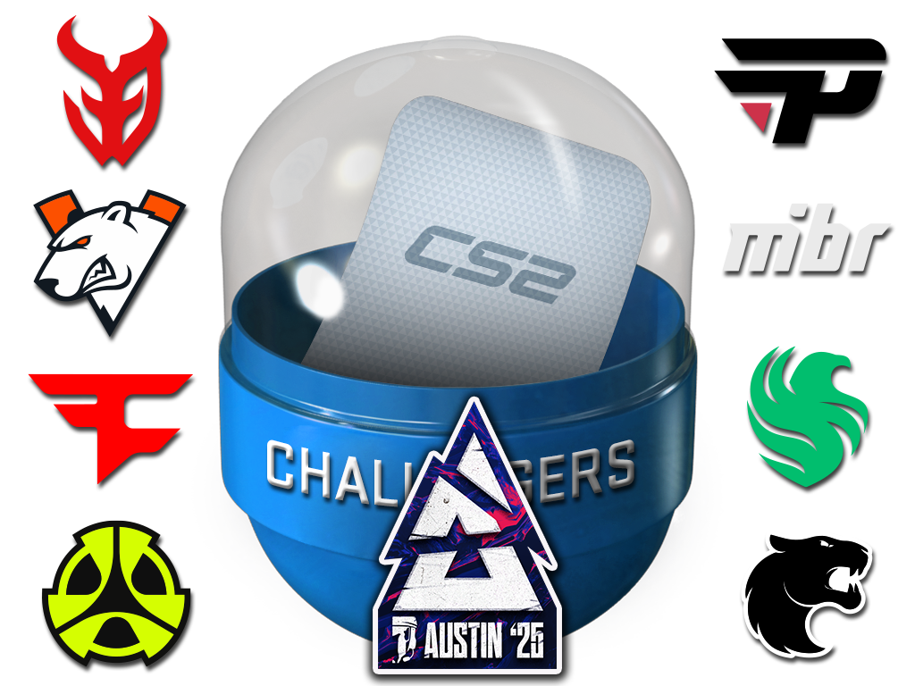Austin 2025 Challengers Sticker Capsule CS2 sticker capsule to open