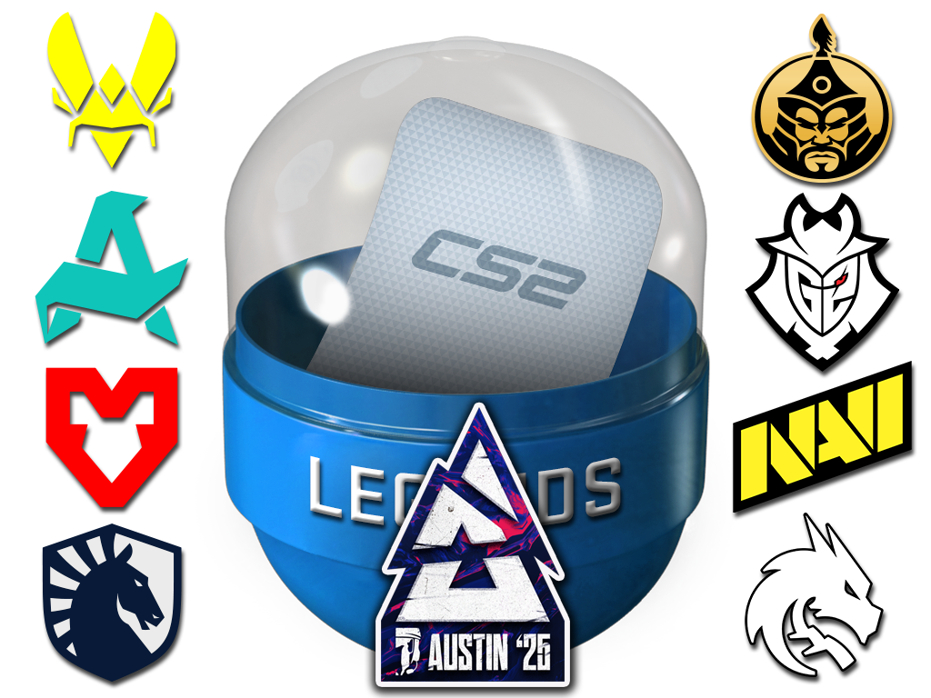 Austin 2025 Legends Sticker Capsule CS2 sticker capsule to open