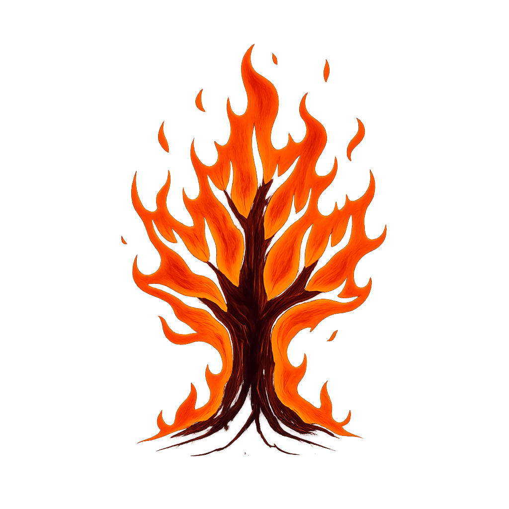Burning Tree